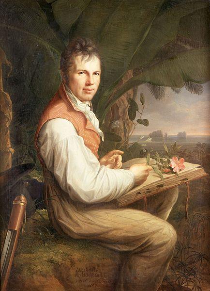 Friedrich Georg Weitsch Alexander von Humboldt Spain oil painting art